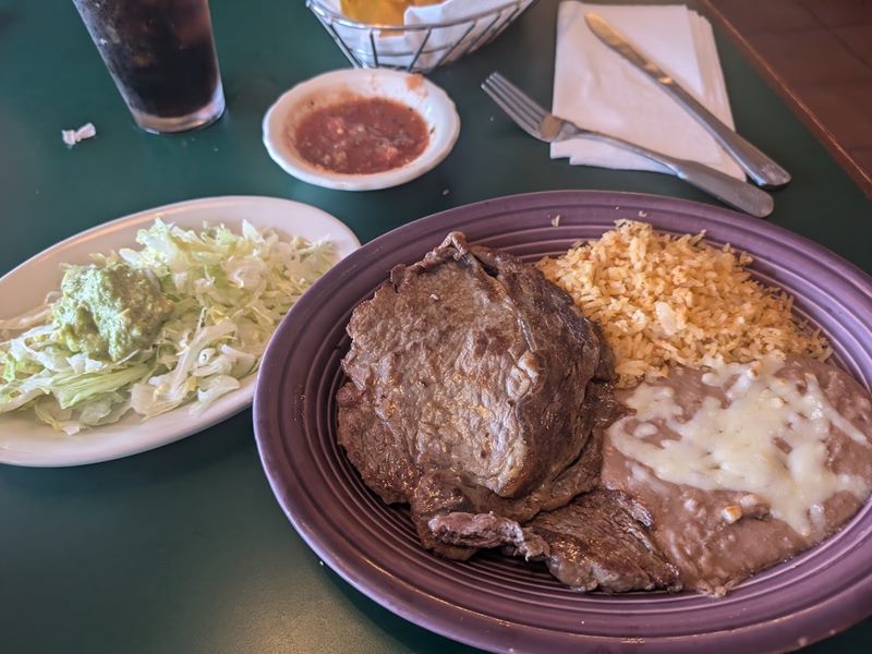 El Charro Mexican Restaurant food